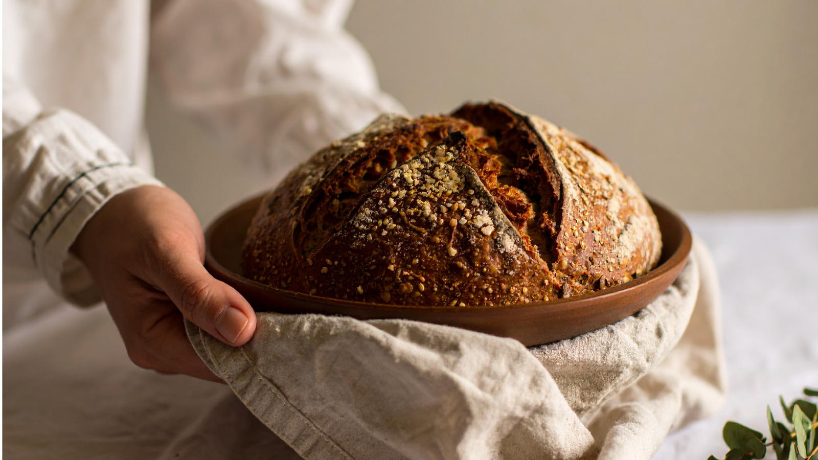 הכנת לחם מחמצת